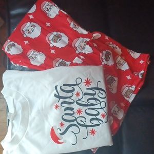 2 pc bell bottom Christmas 🎄 outfit. Size 3T